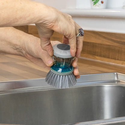 JVL Soap Dispenser Scrubbing Brush