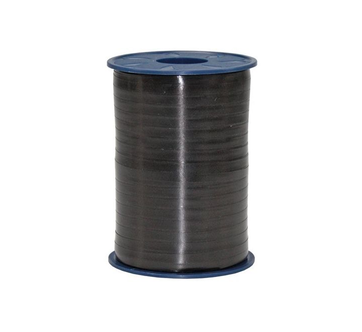 Prasent 500m x 5mm BLACK CURLING RIBBON