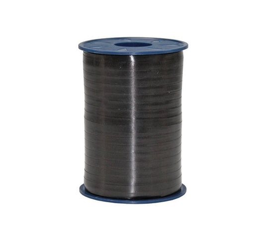 Prasent 500m x 5mm BLACK CURLING RIBBON