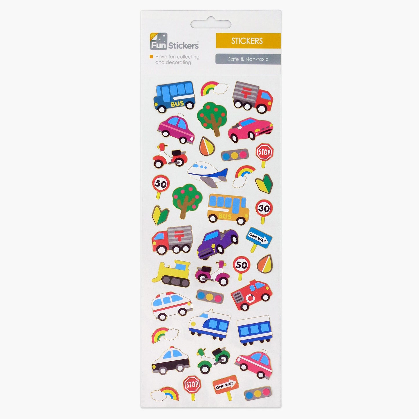Fun stickers Cute Cars 203