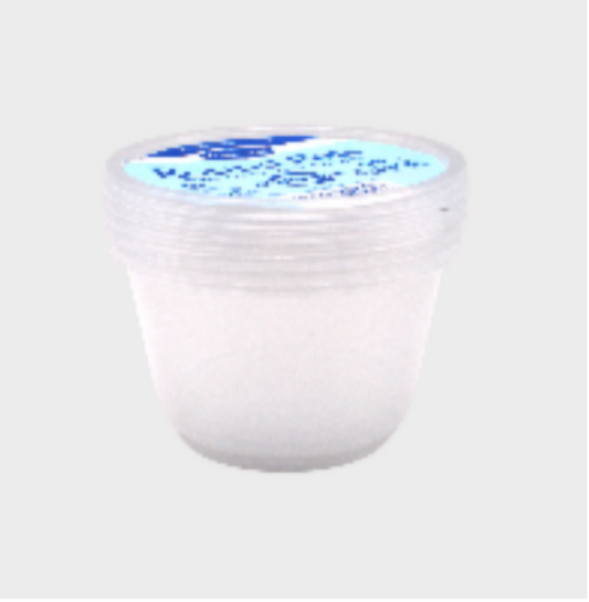 Lot de 4 pots micro-ondes essentiels de 473 ml avec couvercle
