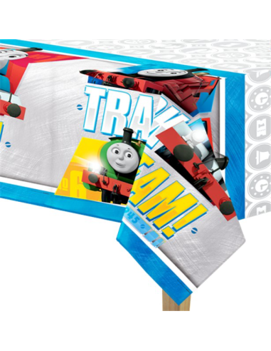 Thomas & Friends plastic table cover 54x96in