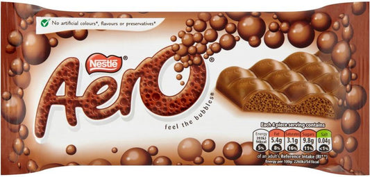 Nestle Milk Chocolate Aero 90g
