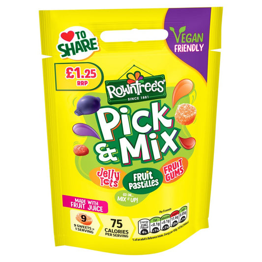 Sachet de friandises Rowntree's Pick & Mix à partager 120 g PMP 1,25 £