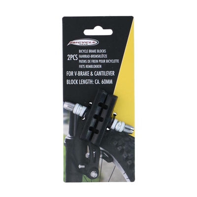 Dunlop V-Brake & Cantilever Block Length 60mm