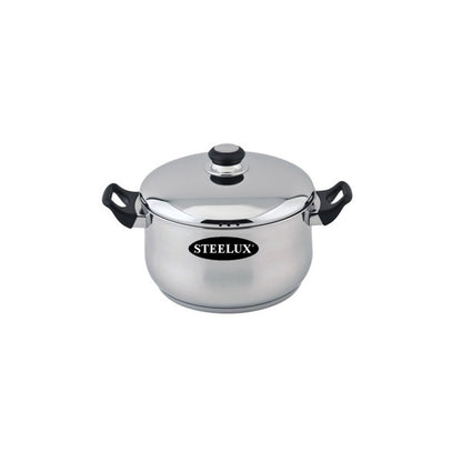 Casserole et couvercle Steelex 20 cm