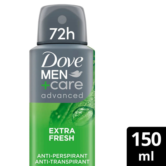 Dove Men+Care Anti-transpirant Déodorant Avancé Extra Frais 150ml