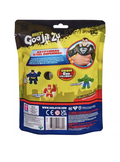 Kryptonian Armour Superman Goo jit Zu DC S4 Kids 4.5" Action Figure Toy Ages 4+