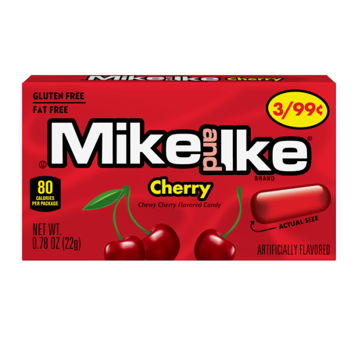Mike & Ike Cerise - 0.78oz (22g)