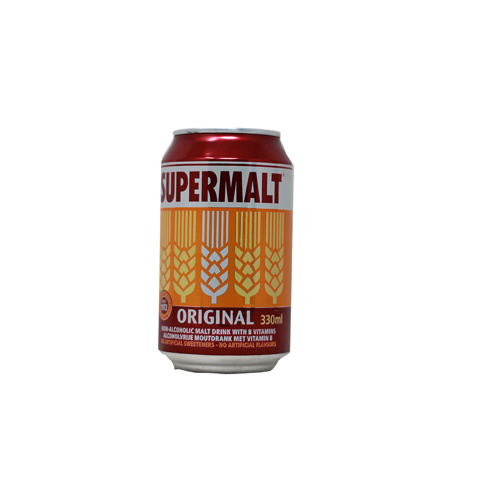 Supermalt Original Non-Alcoholic Malt Beverage With B Vitamins - 330ml