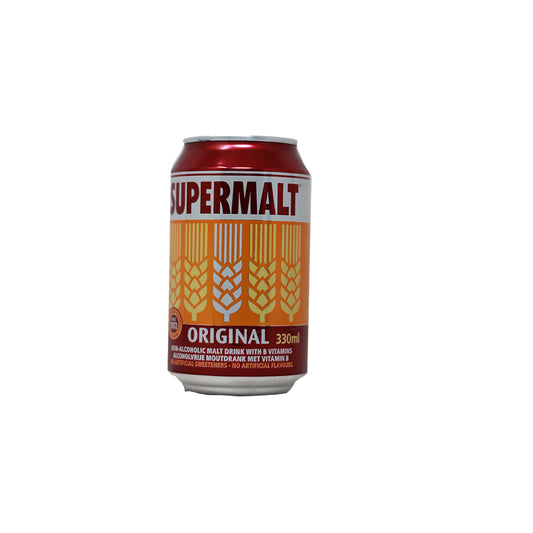 Boisson au malt Supermalt Original sans alcool avec vitamines B - 330ml