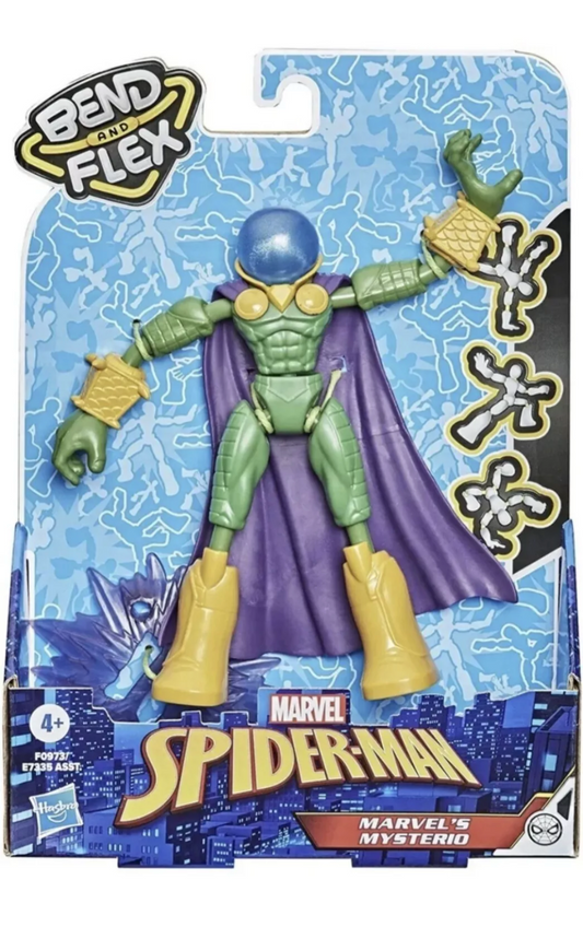 Spiderman Marvel / Bend and Flex Marvel’s Mysterio Action Figure Toy /6-Inch