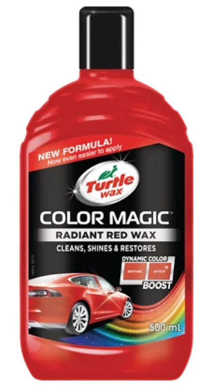 Turtle Wax  Radiant Red Color Magic Wax 500ml