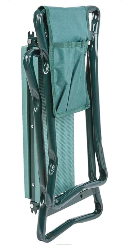 Kingfisher Folding Garden Kneeler Portable For Gardening Knee Pad Foam Padded Seat Stool