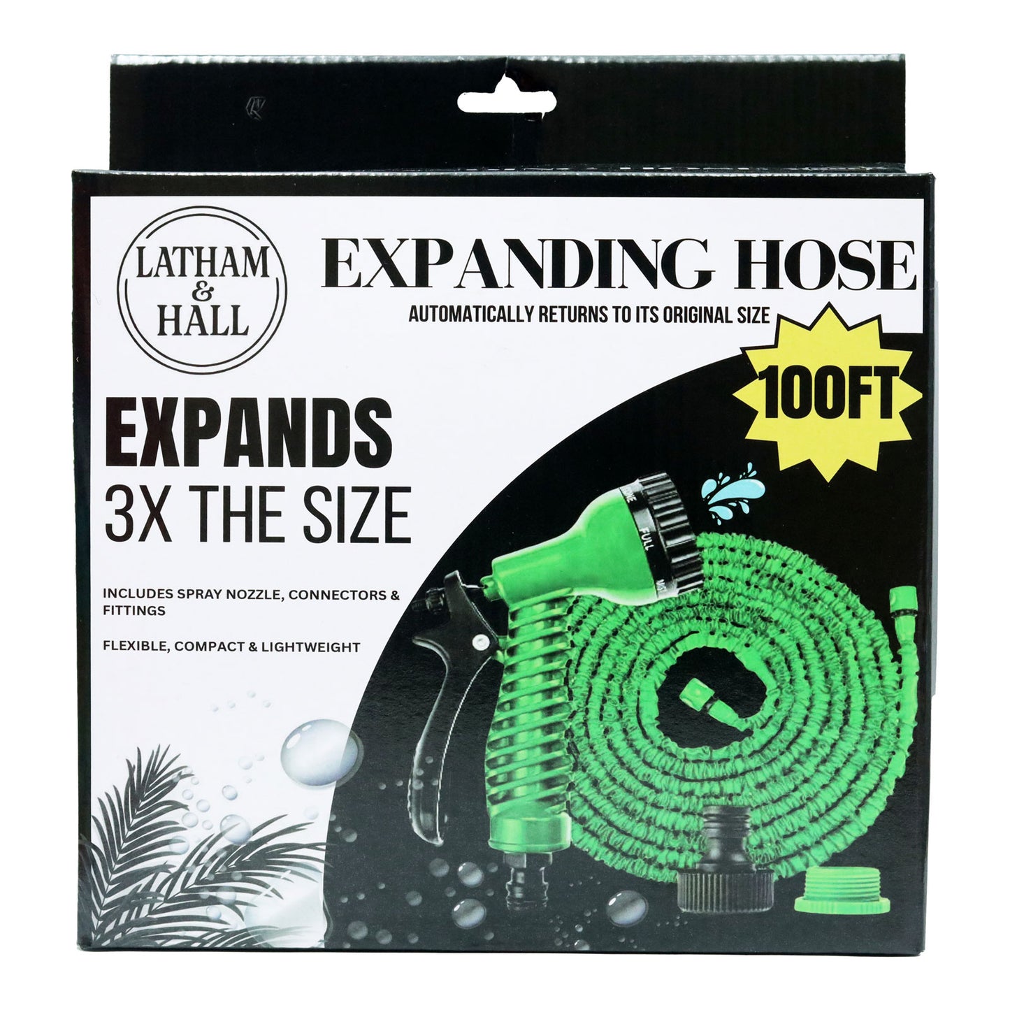 LATHAM & HALL EXPANDING HOSE PIPE 100FT