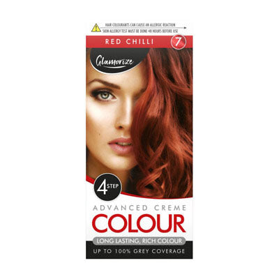 Coloration Glamorize n° 7 Rouge Piment