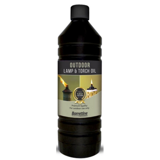 Huile pour lampes et torches d'extérieur Barrettine 1 Litre