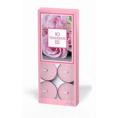PRIX ALADINO BOUGIES CHAUFFE-PLAT 10 ROSE BL10