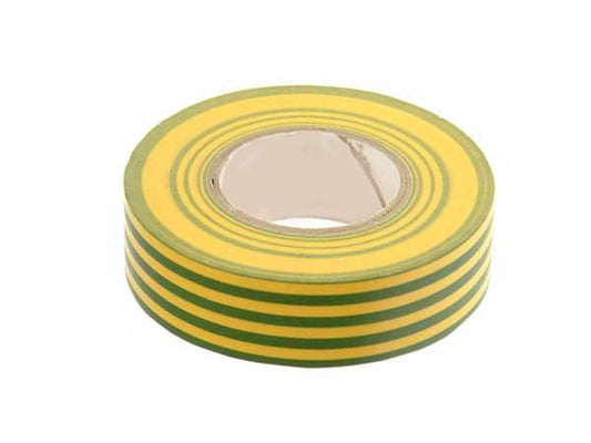 Ruban isolant Ultra Tape 19 mm x 20 mètres PVC vert/jaune