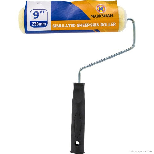 MARKSMAN 9” SIMULATED SHEEPSKIN PAINT ROLLER