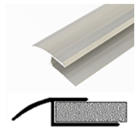 Carpet Round Edge, Silver 900mm