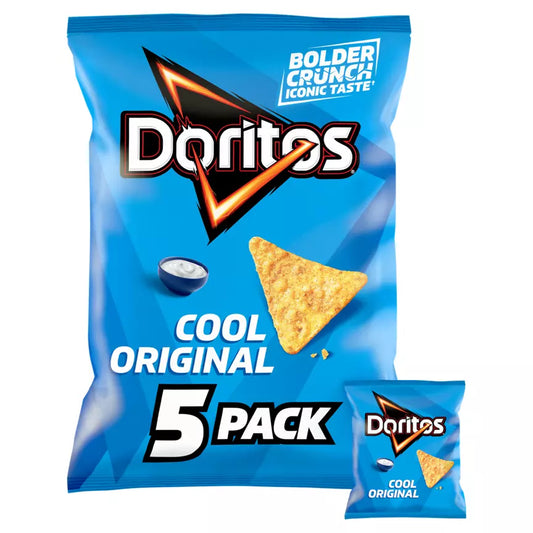 Doritos Cool Original Tortilla Chips Multipack Crisps 5x30g