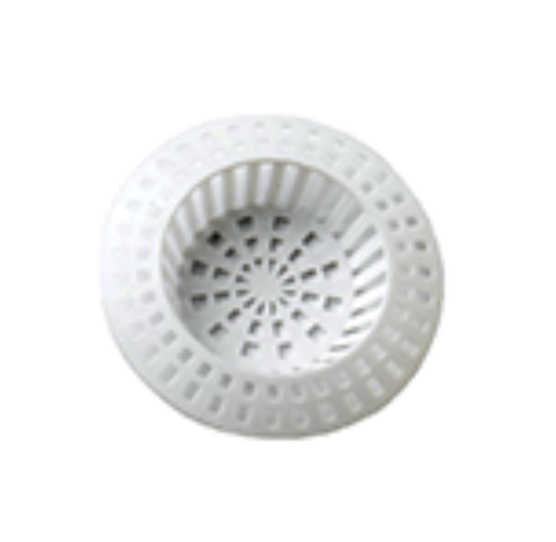 Filtres d'évier, Grand plastique blanc 41 mm - 57 mm (1,5/8" - 2,1/4")