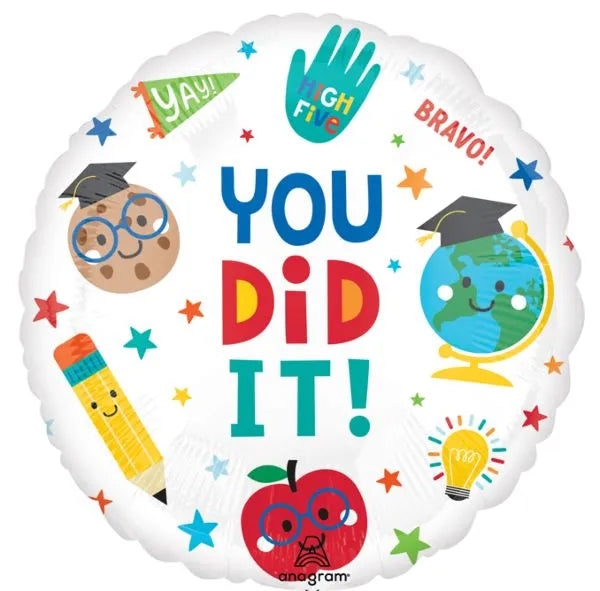 Graduation Fun You Did It 17″ Balloon
