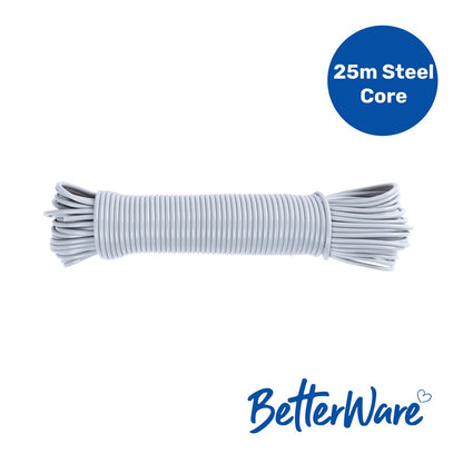 B/Ware 25m Steel Core Clothesline Assorted
