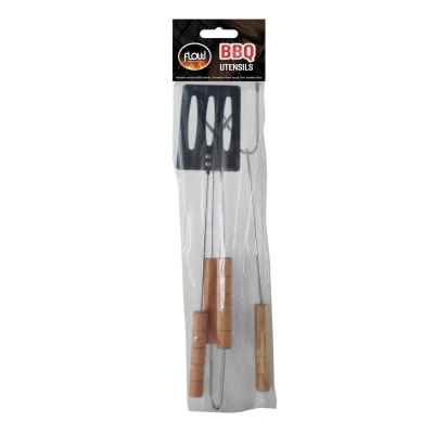 Kingfisher Set Of 3 BBQ Tools
