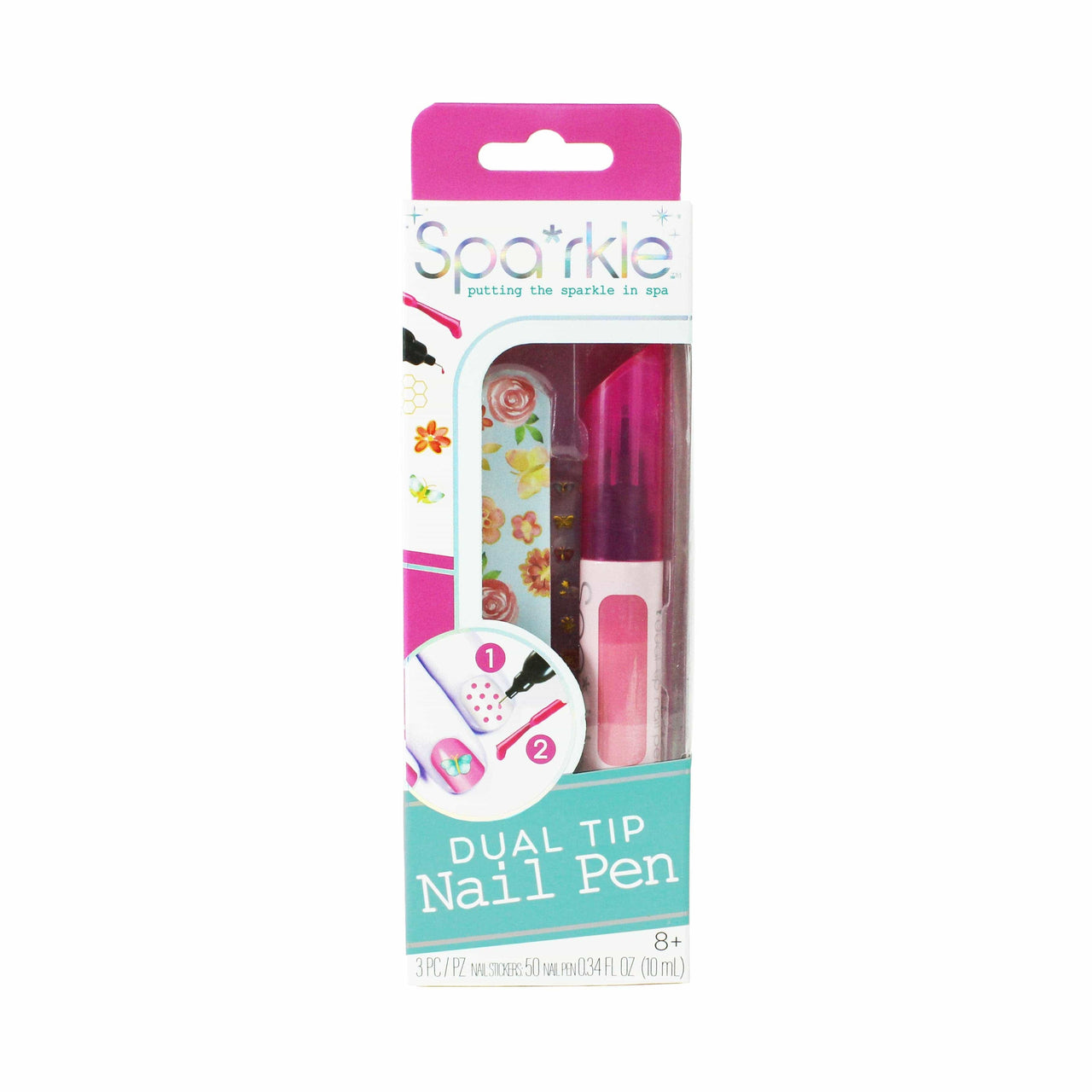 Sparkle Dual-tip Nail Pen Pdq Assortment