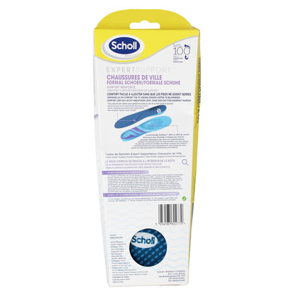 Scholl Expert-Support Formal Wear Insoles Size Small (35.5-40.5)