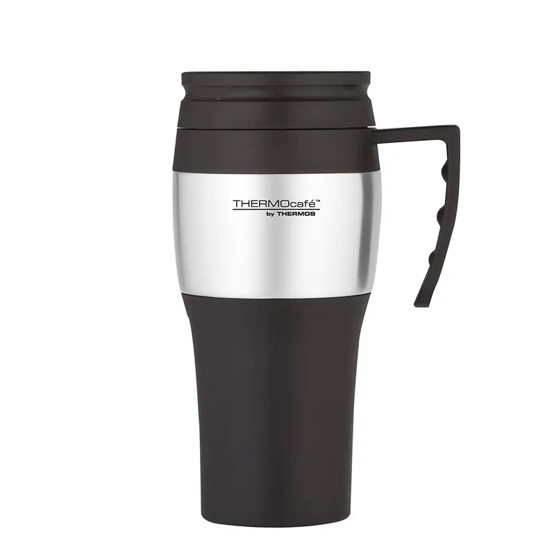 THERMOCAFE BY THERMOS 2010 STEEL TRAVEL MUG 400ML