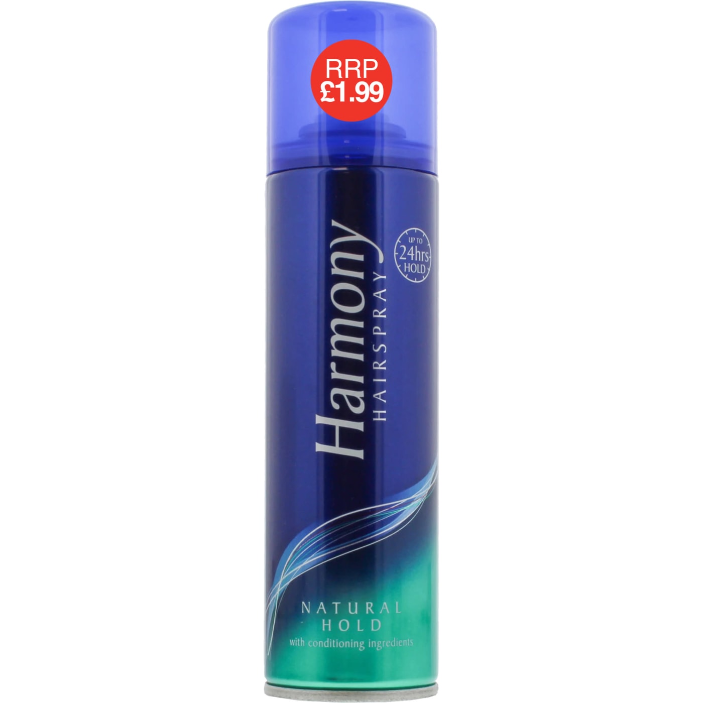 Harmony Blue 225ml Hairspray Natural PMP £1.99