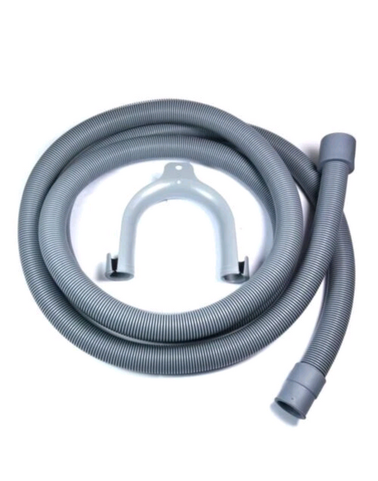 Tuyau de vidange universel 2,5 m (extrémités droites) 22 mm / 29 mm, diamètres intérieurs