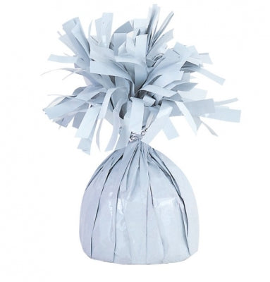 WHITE FOIL BALLOON WEIGHT