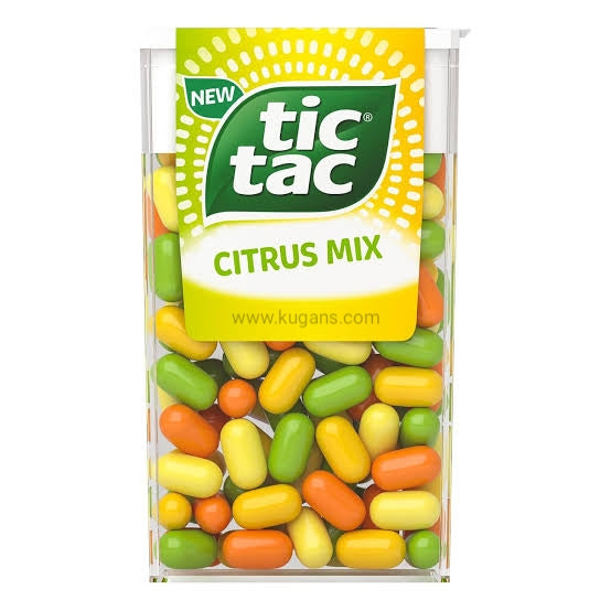 Tic Tac Citrus Mix 18g