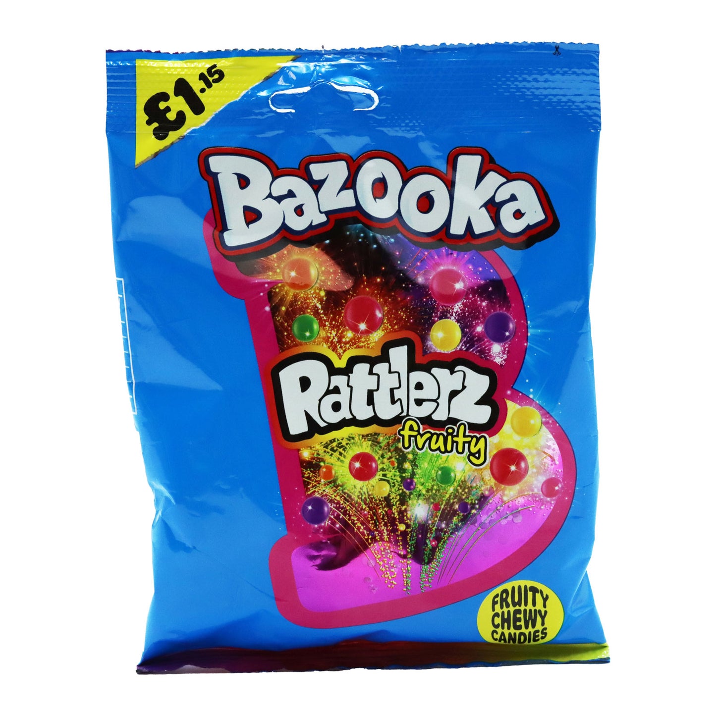 BAZOOKA RATTLERZ BONBON GOMMEUX AUX FRUITS 115g