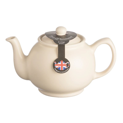 Théière Price & Kensington crème mat 6 tasses
