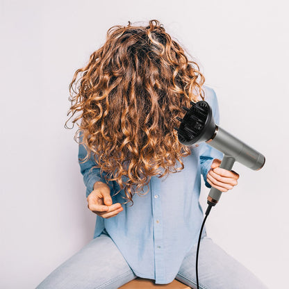 Paul Anthony ''Salon Pro'' 1400W Ionic Hairdryer with Diffuser - Grey