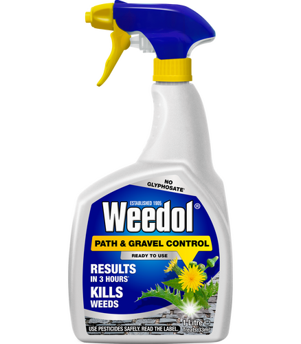 Weedol Path/Gravel Weedkiller Ready To Use  1L Glyphosate Free