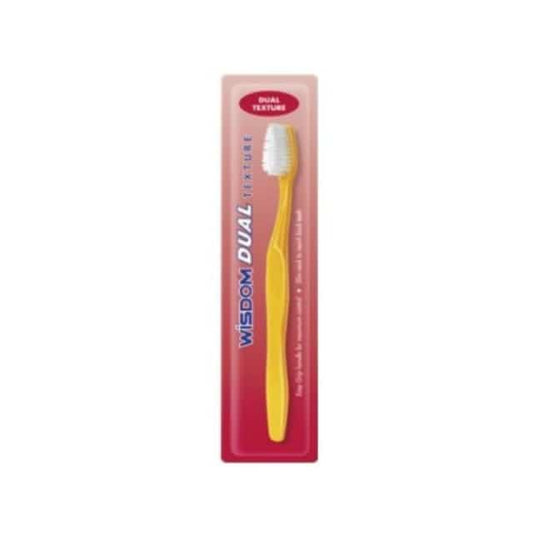 Brosse à dents double Addis (Wisdom) UNE SEULE COULEUR SERA ENVOYÉE