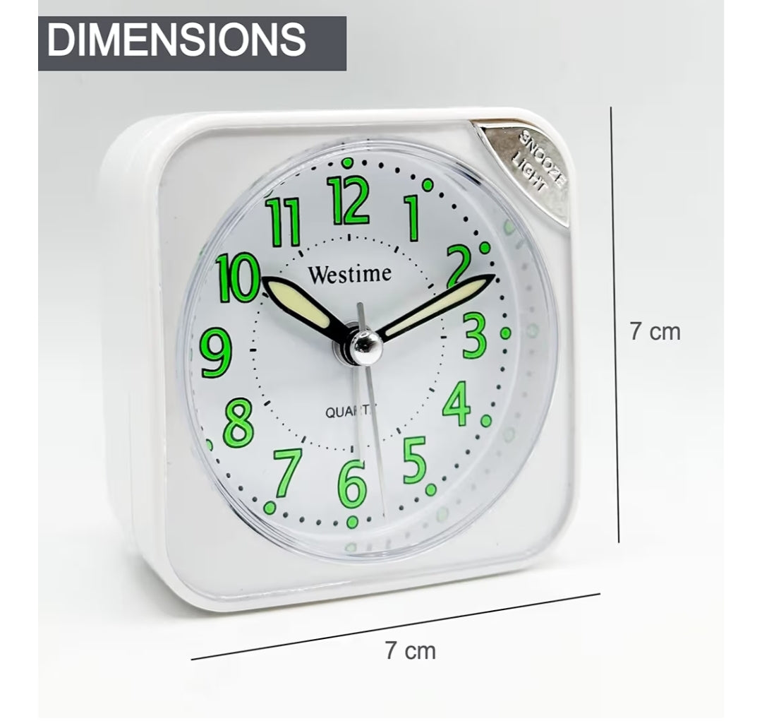 WESTIME TRAVEL ALARM CLOCK