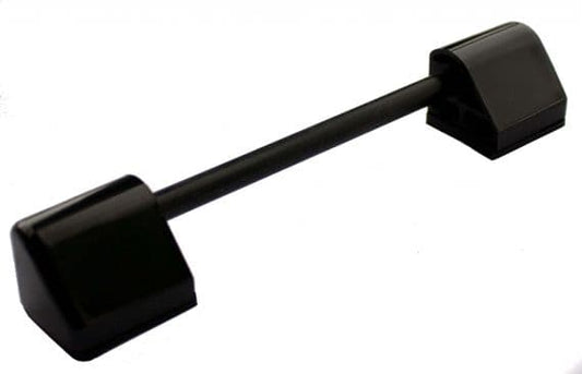 Oracstar Kit de fixation et tige de lunette de toilettes - Noir
