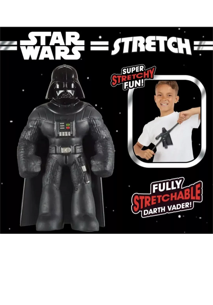 Stretch Star Wars Darth Vader Stretchy Action Figure Retro Style Brand New 07690