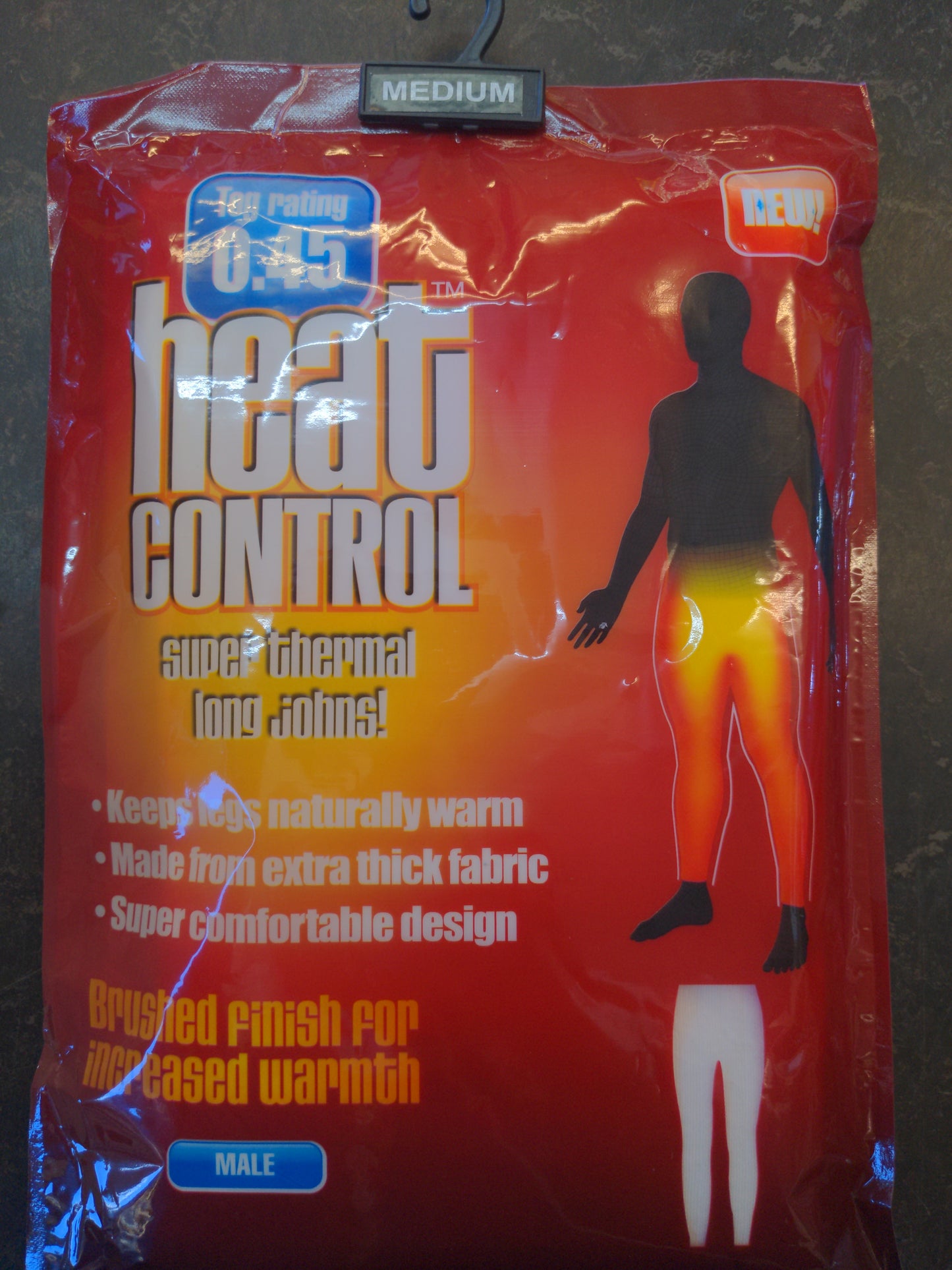 Men's Heat Control Thermal Long Johns SIZE MEDIUM