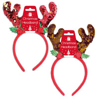 Giftmaker Christmas Reindeer Sequin Headband
Santa Shop Assorted Design