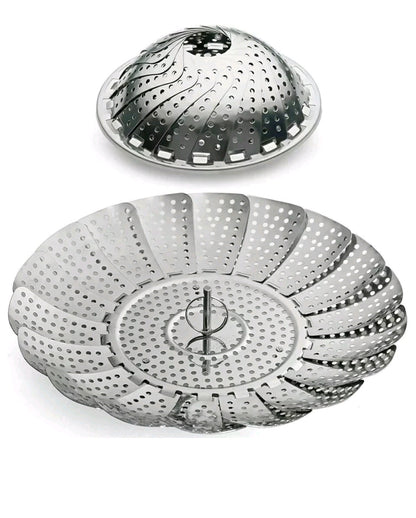 Panier vapeur pliable en acier inoxydable 9'' PRIMA