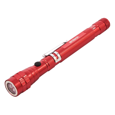 AMTECH LAMPE DE POCHE FLEXIBLE TÉLESCOPIQUE 3 LED AVEC OUTIL DE RÉCUPÉRATION MAGNÉTIQUE