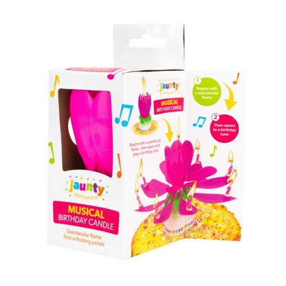 Jaunty MUSICAL CANDLE Assorted